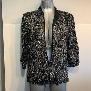 SALE!! Sparkle Elegant zip dinner jacket